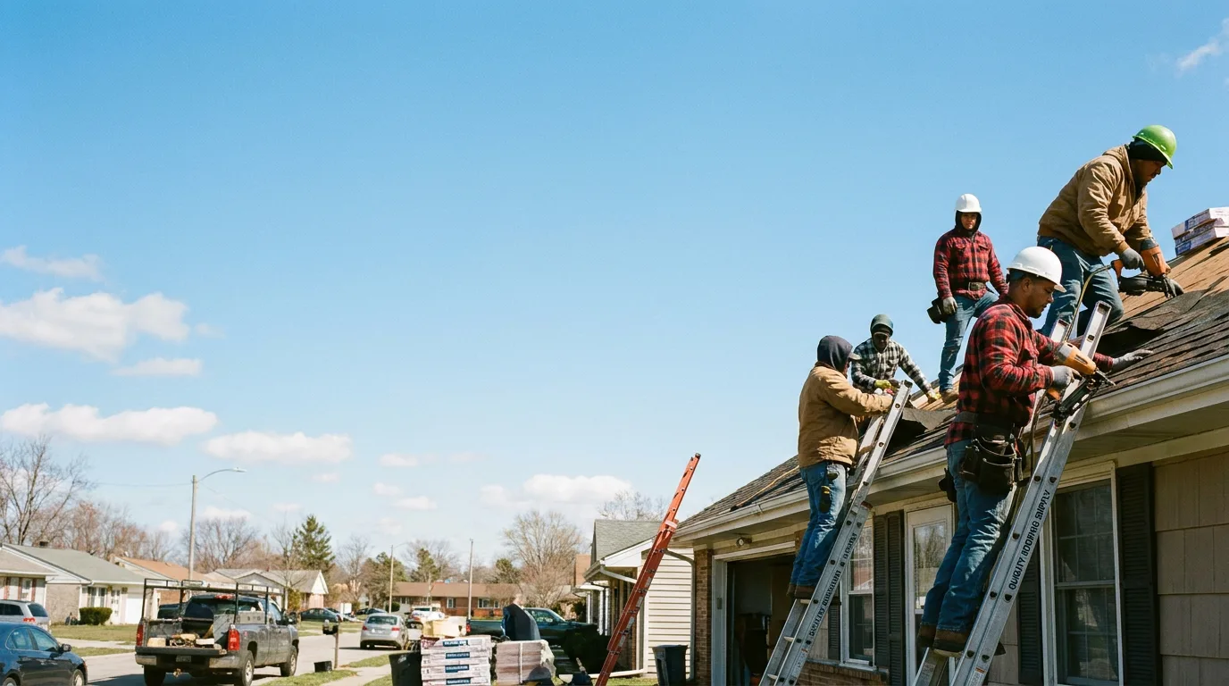 Roofing in Yoder, IN near me